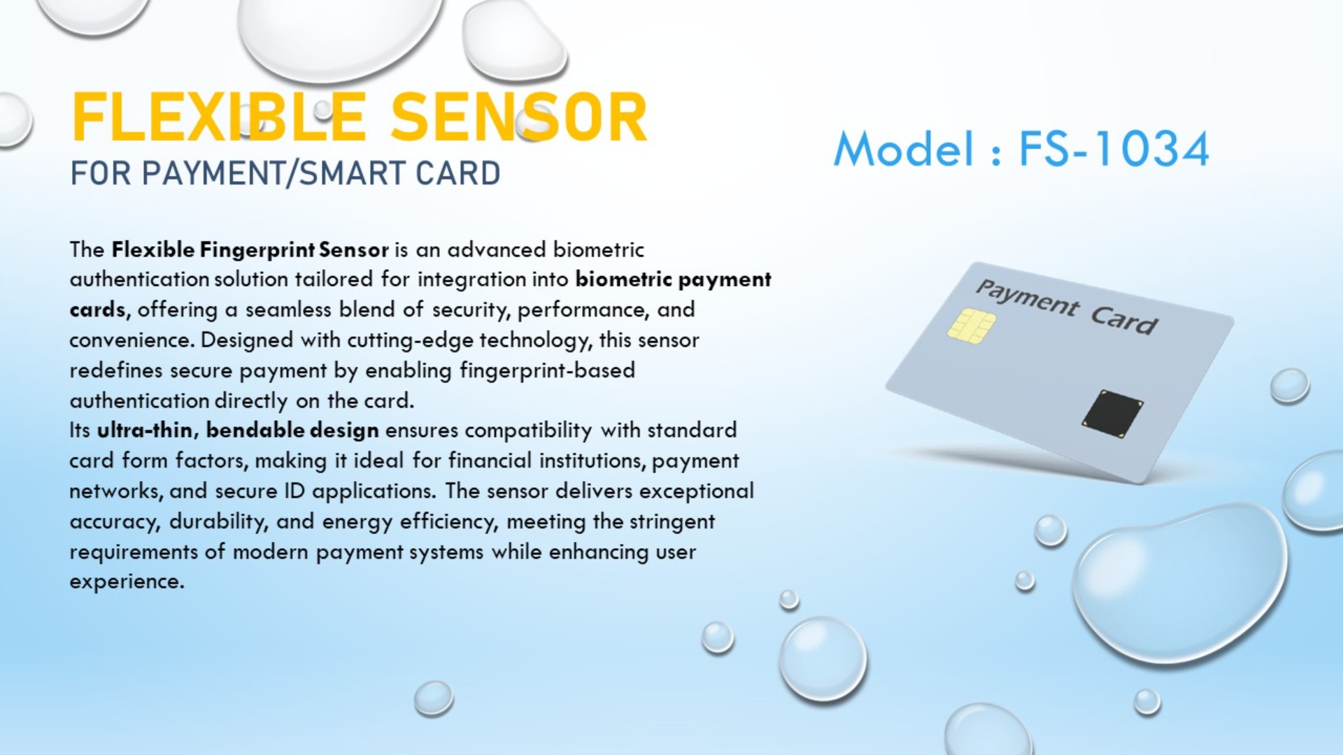 Biometric Smart Card